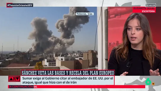 Elizabeth Duval: "Europa debe reconocer que hay un problema y el surgimiento de un dictador al otro lado del Atlántico" Elizabeth Duval: "Europa debe reconocer que hay un problema y el surgimiento de un dictador al otro lado del Atlántico"