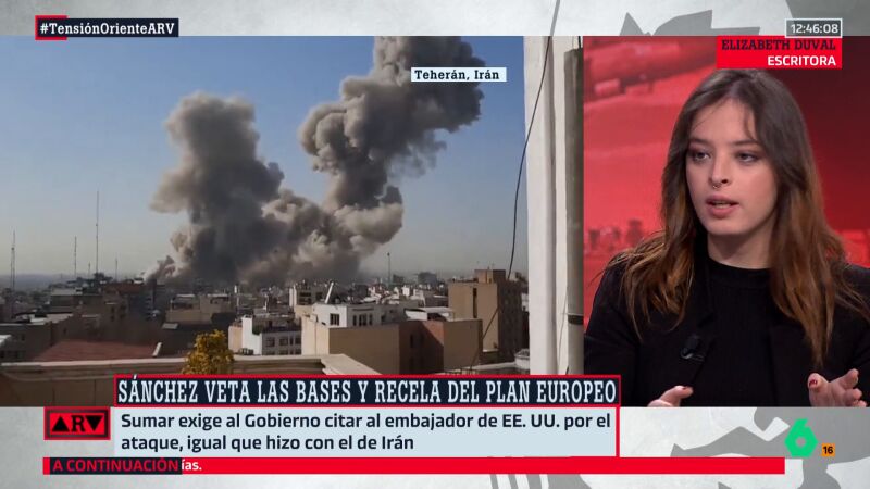 Elizabeth Duval: "Europa debe reconocer que hay un problema y el surgimiento de un dictador al otro lado del Atl&aacute;ntico"