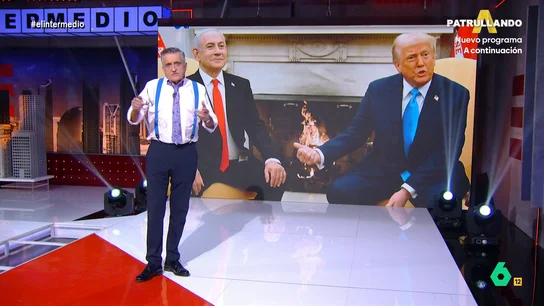 Wyoming, sobre el objetivo de EEUU e Israel en Irán: "El único plan parece que es arrasar la zona y controlar los recursos" Wyoming reflexiona en este vídeo sobre los verdaderos motivos que mueven a Israel y Estados Unidos en su ataque a Irán y afirma rotundo que Trump y Netanyahu "son más aficionados al marisco que a la democracia".