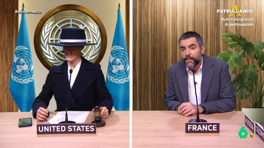 Cristina Gallego se convierte un d&iacute;a m&aacute;s en Melania Trump y preside una sesi&oacute;n del Consejo de Seguridad de la ONU donde defiende que "para Estados Unidos es muy importante proteger a los ni&ntilde;os, menos en Ir&aacute;n, Palestina, Venezuela, Cuba...".