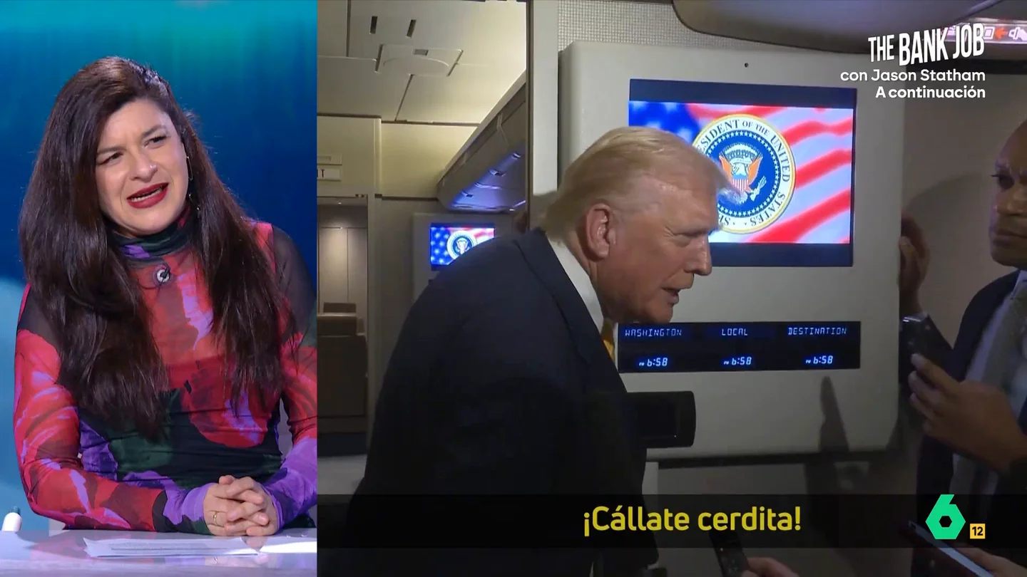 Nerea Pérez de las Heras, sobre el lenguaje de "niño de siete años" de Trump "Es peligrosísimo que el líder de la mayor potencia militar del mundo se exprese como tu sobrino de cinco años contándote el último capítulo de la Patrulla Canina", afirma Nerea Pérez de las Heras, que en este vídeo analiza qué hay detrás del lenguaje infantil de Trump.