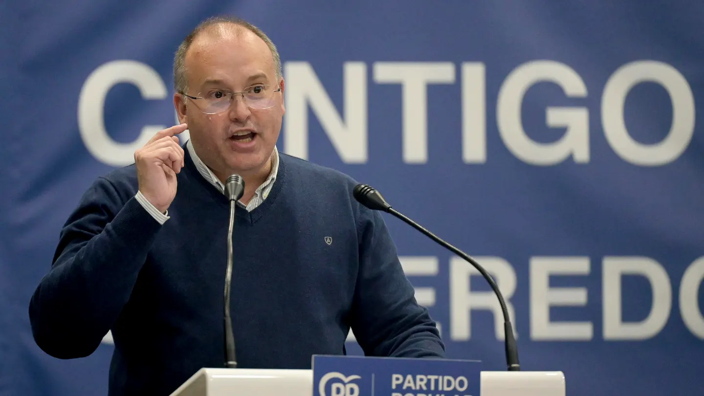 El secretario general del PP, Miguel Tellado. El secretario general del PPdeG, Miguel Tellado.