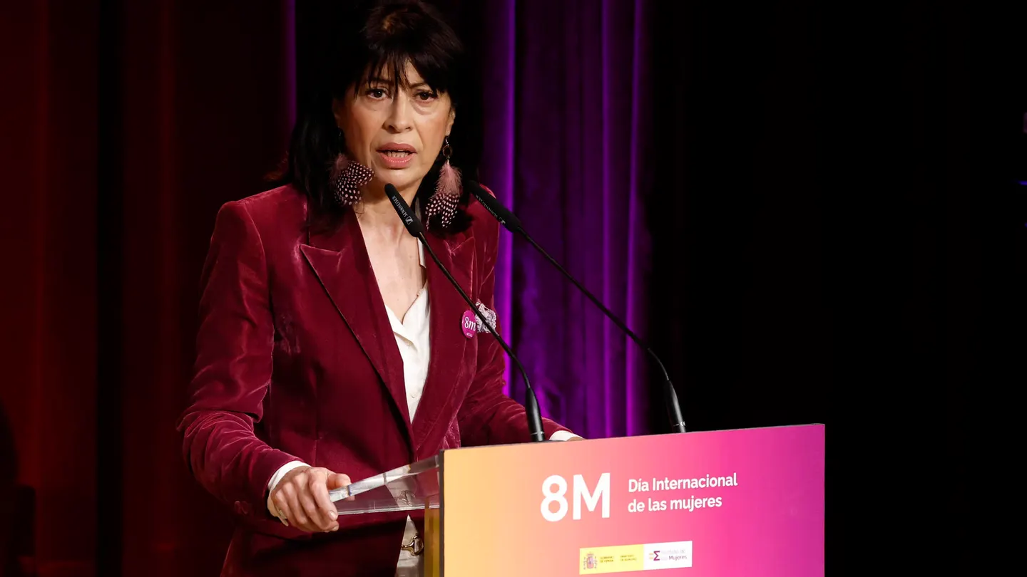La ministra de Igualdad, Ana Redondo, este miércoles en Madrid. La ministra de Igualdad, Ana Redondo, este miércoles en Madrid.