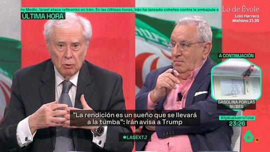 El exembajador Rupérez, sobre la postura de Sánchez en Oriente Medio: "No insistiría tanto en el 'No a la guerra' sino en la posibilidad de sentarse con Trump" El exembajador Rupérez, sobre la postura de Sánchez en Oriente Medio: "No insistiría tanto en el 'No a la guerra' sino en la posibilidad de sentarse con Trump"
