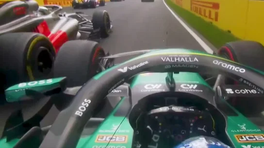 La salida de Fernando Alonso en el GP de Australia La salida de Fernando Alonso en el GP de Australia