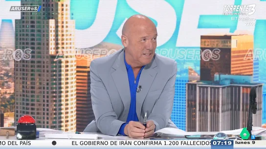 La indignación de Alfonso Arús tras escuchar lo que piensan los franceses de los españoles: "Que no nos pregunten a nosotros de ellos" La indignación de Alfonso Arús tras escuchar lo que piensan los franceses de los españoles: "Que no nos pregunten a nosotros de ellos"