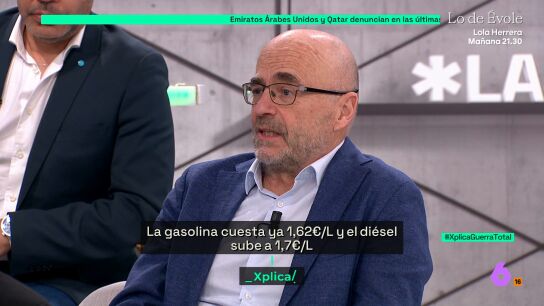  Javier D&iacute;az-Gim&eacute;nez, sobre el ascenso del precio de la gasolina: "La velocidad a la que ha subido es absolutamente sorprendente"