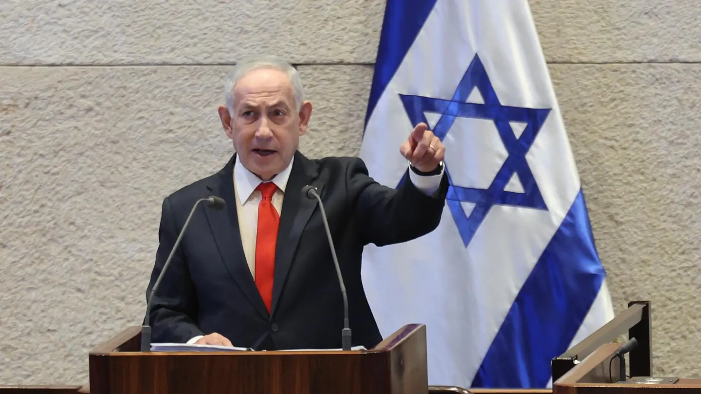 Imagen de archivo de Netanyahu. Imagen de archivo de Netanyahu.