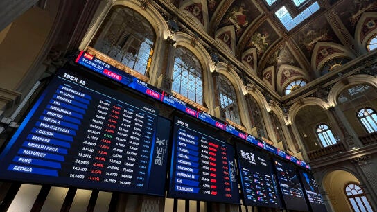 Imagen de la Bolsa de Madrid