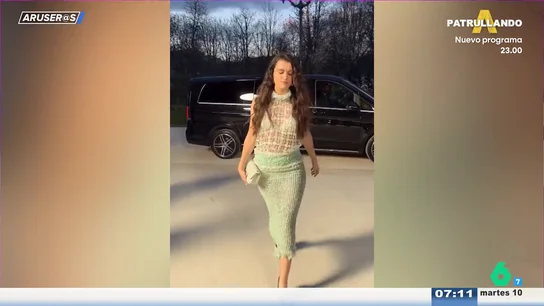 Amaia Romero sorprende con un look pastel en el desfile de Chanel en la Semana de la Moda de París Amaia Romero sorprende con un look pastel en el desfile de Chanel en la Semana de la Moda de París