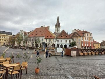 Sibiu, conocida como La ciudad de los ojos.