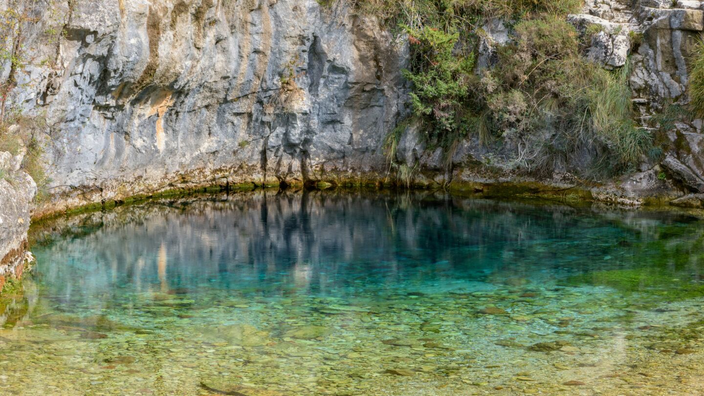 Pozo Azul, en Covanera, Burgos