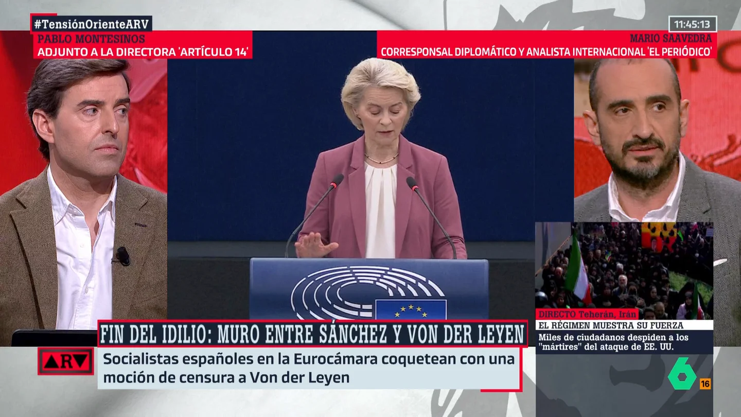 Mario Saavedra, sobre Von der Leyen Mario Saavedra, sobre Von der Leyen