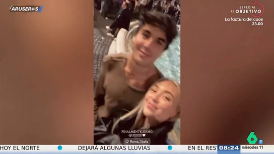 Ana Mena y Óscar Casas, más enamorados que nunca: así disfrutan de la Fontana di Trevi en Roma Ana Mena y Óscar Casas, más enamorados que nunca: así disfrutan de la Fontana di Trevi en Roma