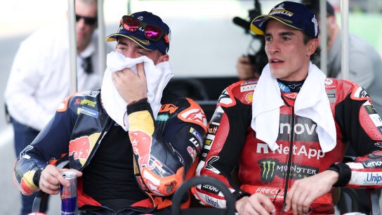 Marc M&aacute;rquez y Pedro Acosta GP Tailandia 2026