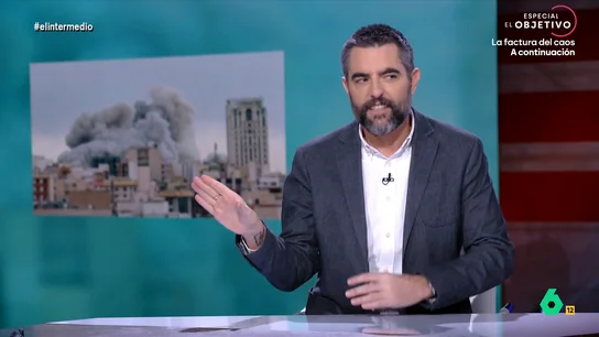 Así reacciona Dani Mateo cuando Wyoming dice que le odia porque "es muy plasta": "Tienes más odio que pisos" Así reacciona Dani Mateo cuando Wyoming dice que le odia porque "es muy plasta": "Tienes más odio que pisos"