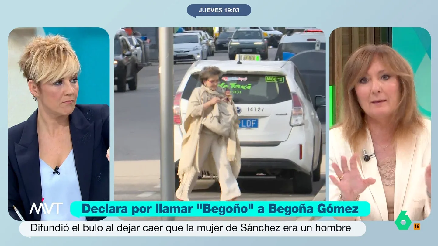 Mayte Alcaraz cree que Pilar Baselga no está arrepentida: "No vale todo" La ultra está acusada de injurias graves después de haber afirmado que Begoña Gómez era transexual. Baselga lo hizo en una tertulia en Distrito TV.