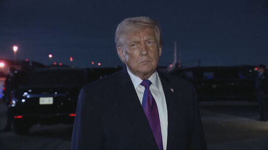 El presidente de EEUU, Donald Trump