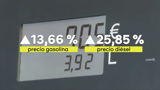 ¿Por qué sube más el diésel?: los combustibles se disparan y llenar el depósito cuesta hasta 20 euros más que hace dos semanas ¿Por qué sube más el diésel?: los combustibles se disparan y llenar el depósito cuesta hasta 20 euros más que hace dos semanas