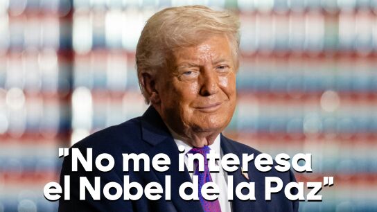 A Donald Trump no le "interesa" el Nobel de la Paz