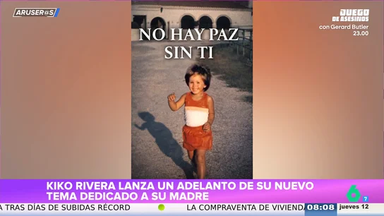 Así suena 'No hay paz sin ti', el tema de Kiko Rivera dedicado a Isabel Pantoja: "Habla del perdón" Así suena 'No hay paz sin ti', el tema de Kiko Rivera dedicado a Isabel Pantoja: "Habla del perdón"
