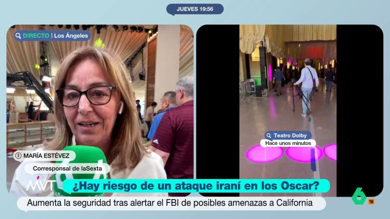 Mar&iacute;a Est&eacute;vez explica c&oacute;mo el FBI est&aacute; blindando Los &Aacute;ngeles ante un posible ataque iran&iacute;