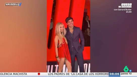 Ana Mena y Óscar Casas derrochan complicidad en el estreno de su película en Roma Ana Mena y Óscar Casas derrochan complicidad en el estreno de su película en Roma