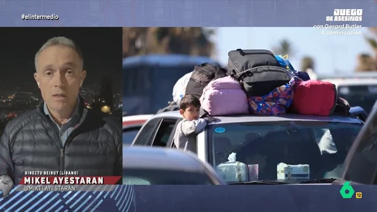 Ayestaran habla desde Líbano tras los ataques de Israel: "El ministro de Defensa ha anunciado lo que parece una inminente invasión terrestre" Ayestaran habla desde Líbano tras los ataques de Israel: "El ministro de Defensa ha anunciado lo que parece una inminente invasión terrestre"