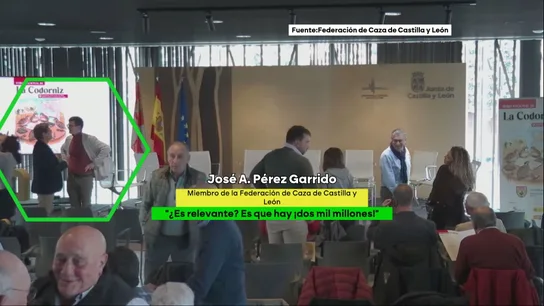 Un miembro de la Federación de Caza compara la caza de la codorniz con los chinos: "¿Es relevante? Es que hay dos mil millones" Un miembro de la Federación de Caza compara la caza de la codorniz con los chinos: "¿Es relevante? Es que hay dos mil millones"