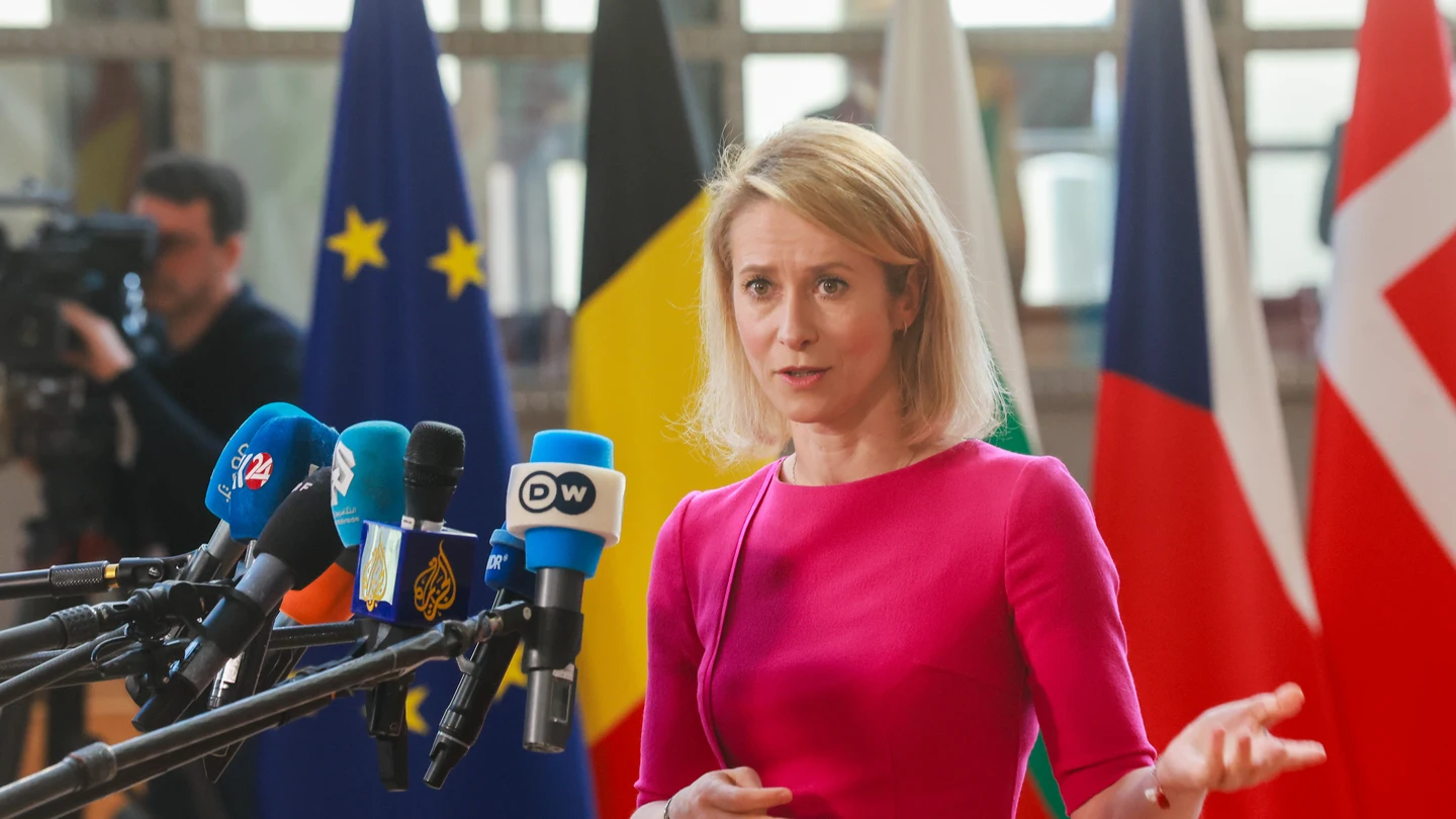 La jefa de la diplomacia de la Unión Europea, Kaja Kallas, en una imagen de archivo La jefa de la diplomacia de la Unión Europea, Kaja Kallas, en una imagen de archivo
