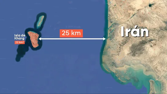 La isla de Jark, el enclave petrolífero más importante de los iraníes que EEUU e Israel no se atreven a atacar La isla de Jark, el enclave petrolífero más importante de los iraníes que EEUU e Israel no se atreven a atacar