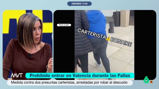 Bea de Vicente advierte sobre las carteristas