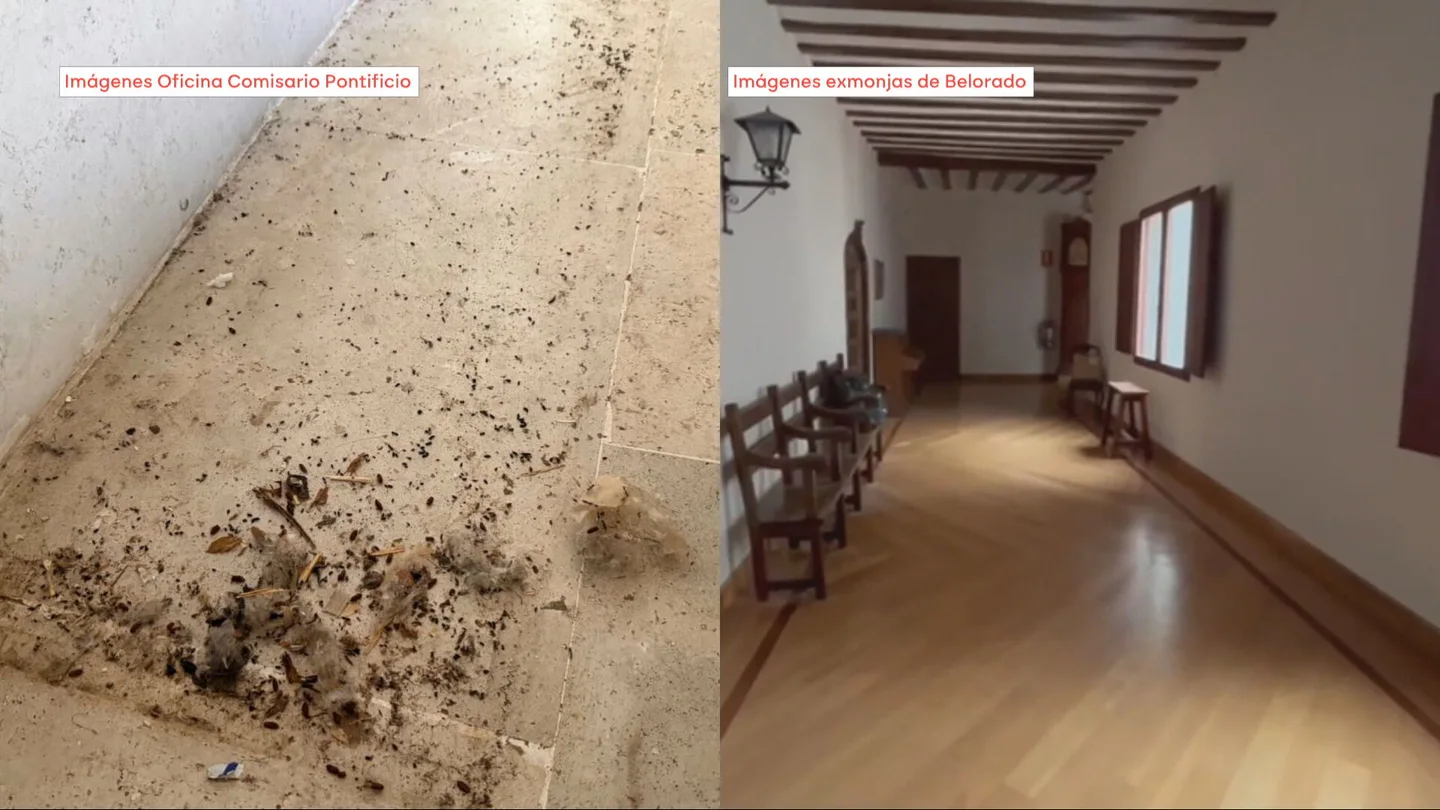 Comida sin recoger, suciedad y ratas: enfrentamiento entre las exmonjas de Belorado y el Arzobispado de Burgos por el estado del monasterio Comida sin recoger, suciedad y ratas: enfrentamiento entre las exmonjas de Belorado y el Arzobispado de Burgos por el estado del monasterio