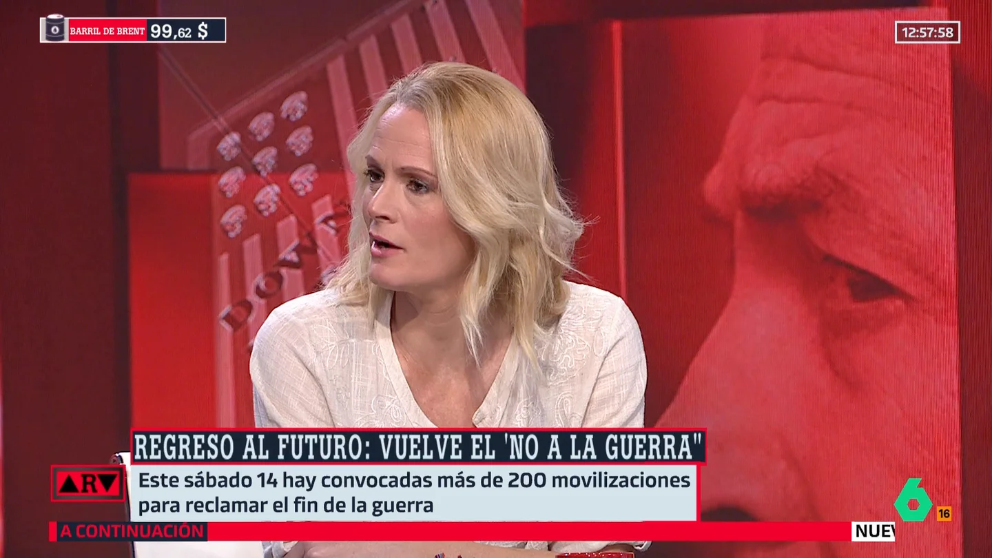 ¿Quién está perdiendo en esta guerra? La pregunta de Zaida Cantera: "Las guerras no las gana nadie; las perdemos todos los que no las iniciamos" ¿Quién está perdiendo en esta guerra? La pregunta de Zaida Cantera: "Las guerras no las gana nadie; las perdemos todos los que no las iniciamos"