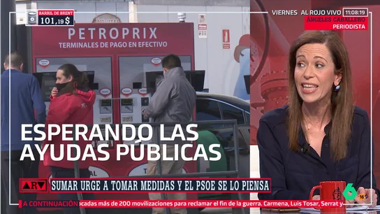 Ángeles Caballero pide actuar ante el impacto de la guerra: "Es momento de tomar medidas: hay que topar el precio del petróleo y de los alquileres" Ángeles Caballero pide actuar ante el impacto de la guerra: "Es momento de tomar medidas: hay que topar el precio del petróleo y de los alquileres"