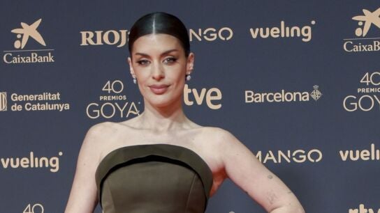Dulceida en los Premio Goya.