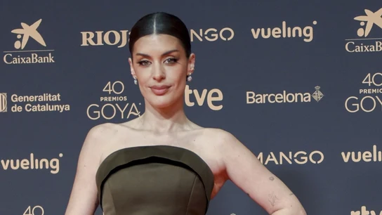 Dulceida en los Premio Goya. Dulceida en los Premio Goya.