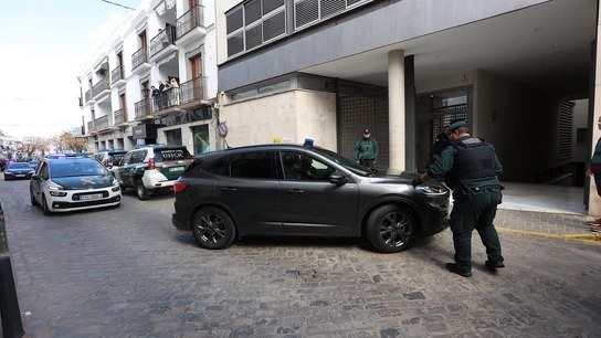 Los detenidos por la muerte de Francisca Cadenas llegan a los juzgados de Villafranca de los Barros para declarar Los detenidos por la muerte de Francisca Cadenas llegan a los juzgados de Villafranca de los Barros para declarar