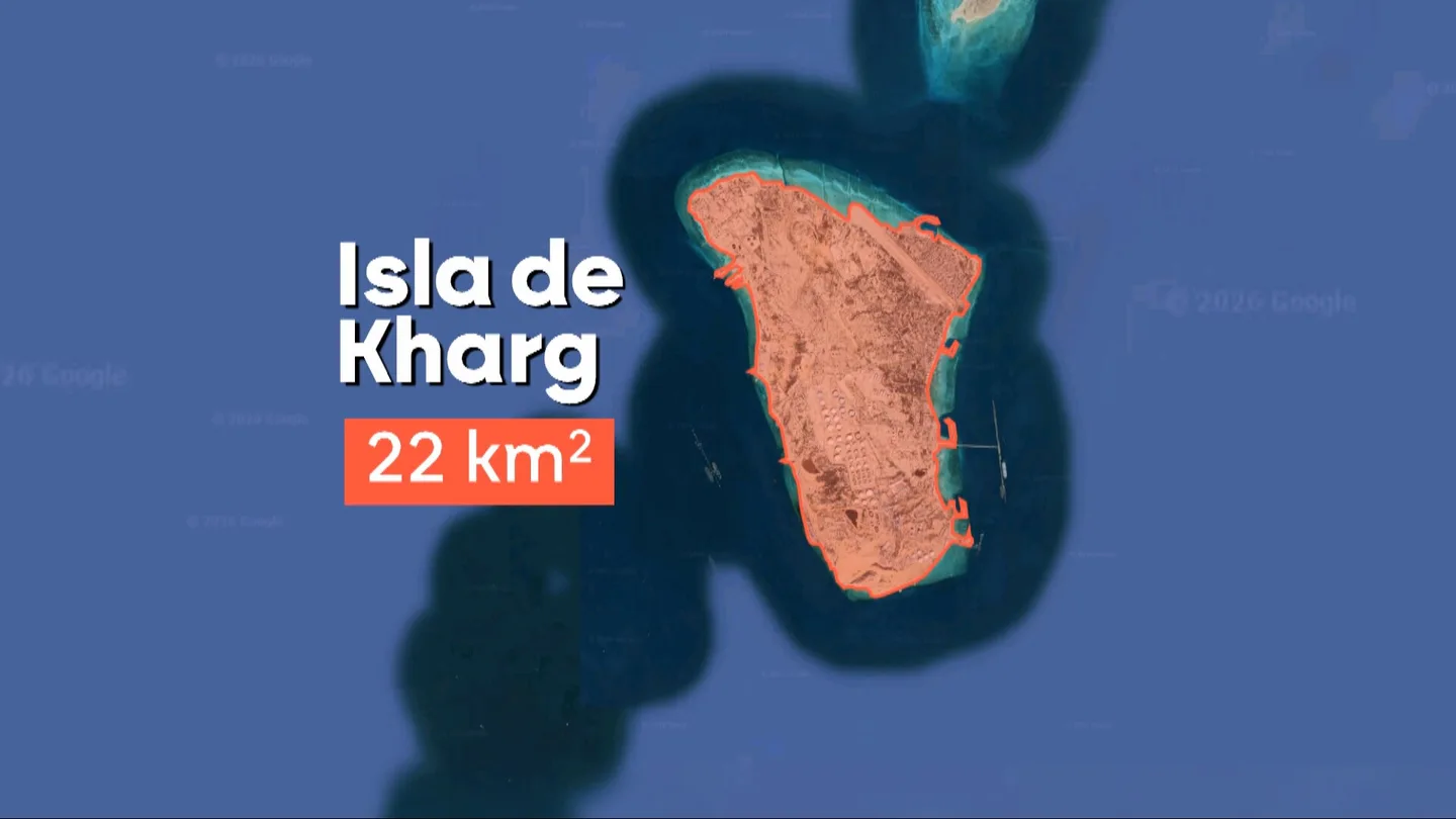 EEUU realiza "uno de los bombardeos más poderosos" en la isla de Kharg, estratégico punto del petróleo de Irán EEUU realiza "uno de los bombardeos más poderosos" en la isla de Kharg, estratégico punto del petróleo de Irán
