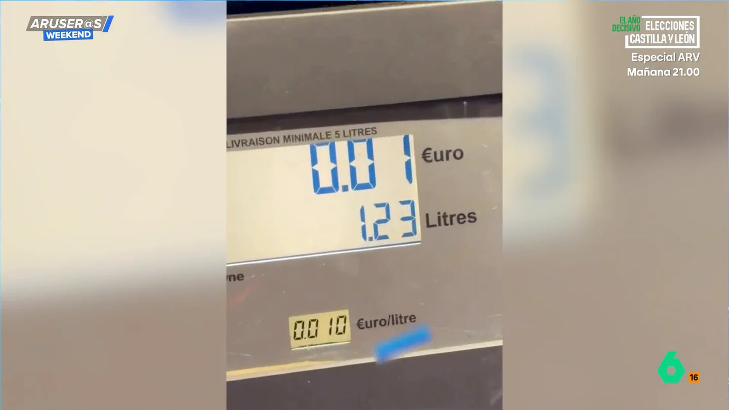Gasolina a 1 céntimo el litro: el tremendo 'gambazo' de una gasolinera en Francia Gasolina a 1 céntimo el litro: el tremendo 'gambazo' de una gasolinera en Francia