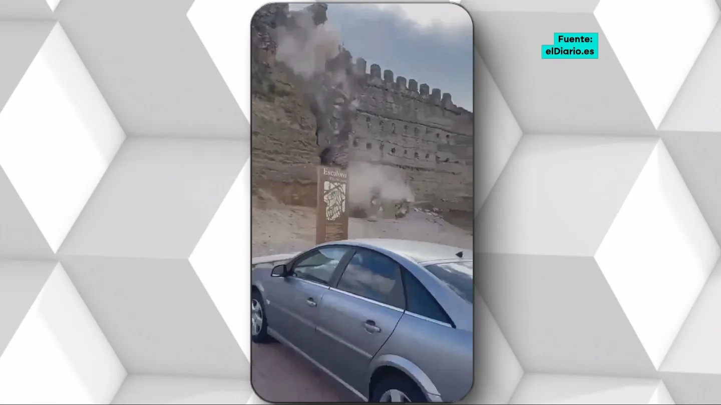 Se derrumba parte del castillo de Escalona (Toledo) sin dejar heridos Se derrumba parte del castillo de Escalona (Toledo) sin dejar heridos