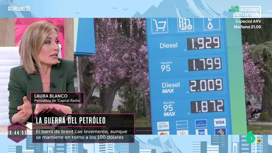 Laura Blanco, en La Roca Laura Blanco, en La Roca