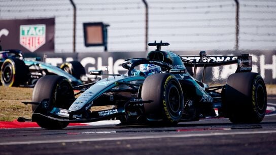 George Russell en el GP de China de F&oacute;rmula 1