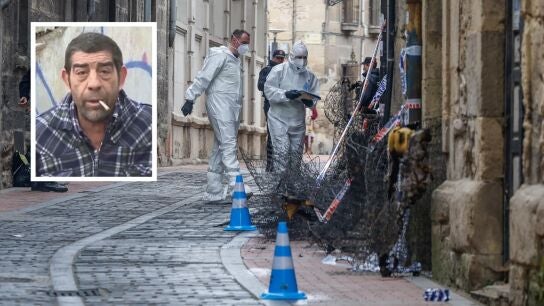 El detenido por el crimen machista de Miranda de Ebro.