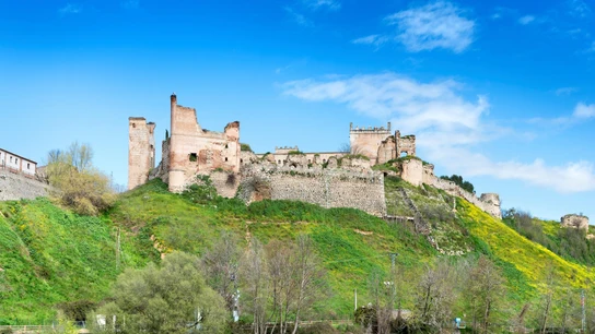 Imagen de archivo del Castillo de Escalona, en Toledo Imagen de archivo del Castillo de Escalona, en Toledo