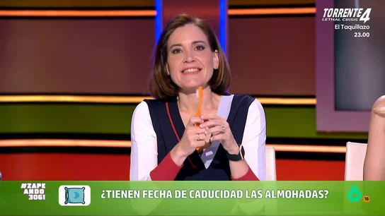 Boticaria García desvela si la almohada tiene fecha de caducidad: "Pueden tener concentraciones muy altas de ácaros" La farmacéutica explica que este objeto acumula, entre otras cosas, células muertas, sudor o restos de cosmético. Y, además de por higiene, también debe cambiarse para que esta no pierda "soporte cervical".