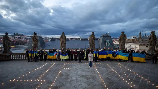 Se cumplen cuatro años del ataque de Rusia al Teatro de Mariupol. Se cumplen cuatro años del ataque de Rusia al Teatro de Mariupol.