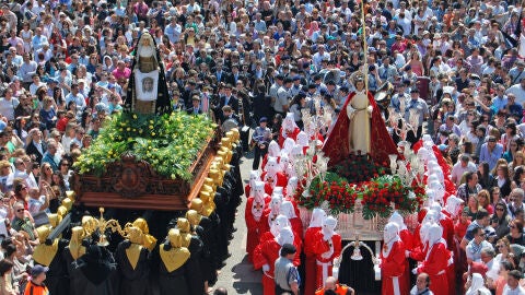 Procesión del Santo Encuentro en Ferrol