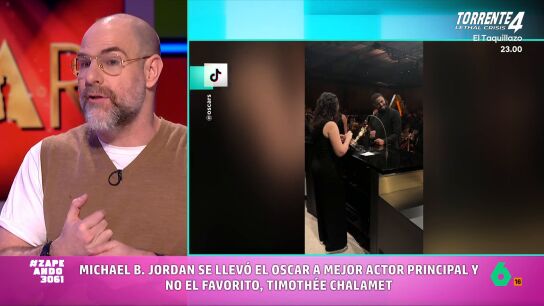 Alberto Rey analiza los momentazos que dej&oacute; la gala de los Oscar, entre ellos el premio a Mejor actor que gan&oacute; Michael B. Jordan. A pesar de todo, el cr&iacute;tico de cine afirma que a Chalamet "nos lo vamos a comer los a&ntilde;os pares y algunos impares".