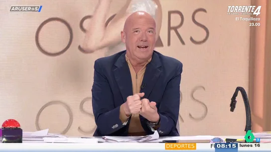 Alfonso Arús, sobre los regalos a los nominados de los Oscar: "Hay cosas que son de una falta de tacto tremenda" Alfonso Arús, sobre los regalos a los nominados de los Oscar: "Hay cosas que son de una falta de tacto tremenda"